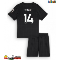 Camisa de Futebol Tottenham Hotspur Archie Gray #14 Equipamento Secundário Infantil 2025-26 Manga Curta (+ Calças curtas)